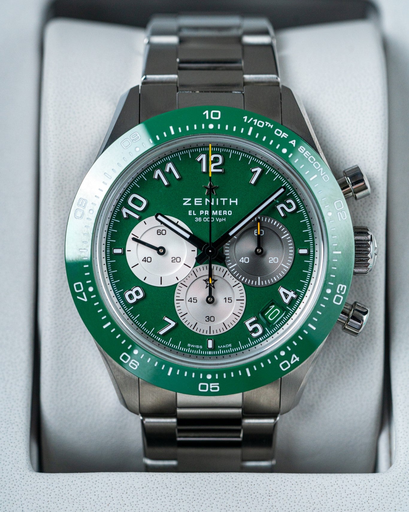 Zenith Chronomaster Sport "Aaron Rodgers" at Alpha Crown Luxury Watch Co.