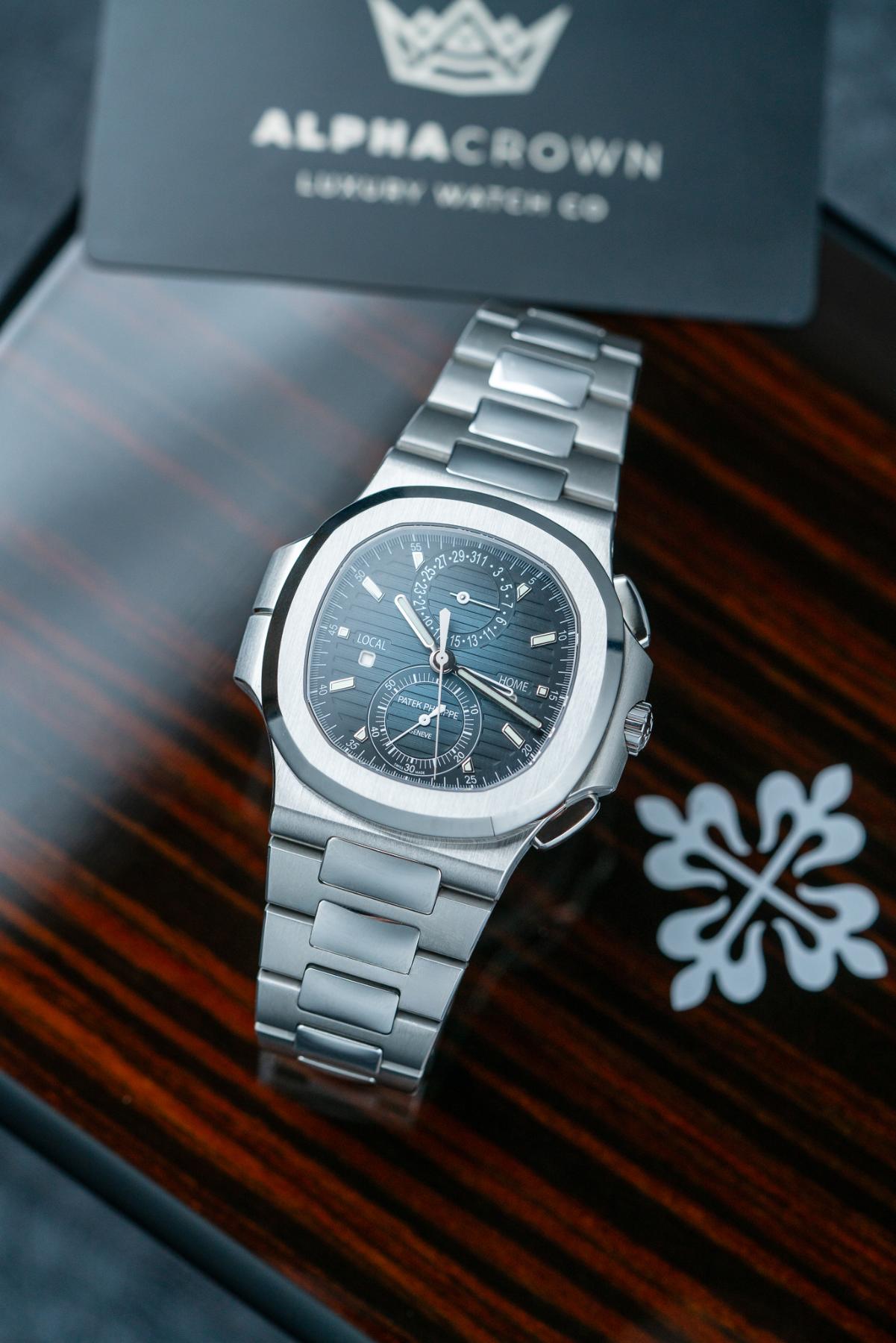 Patek Philippe Nautilus Travel Time Chronograph