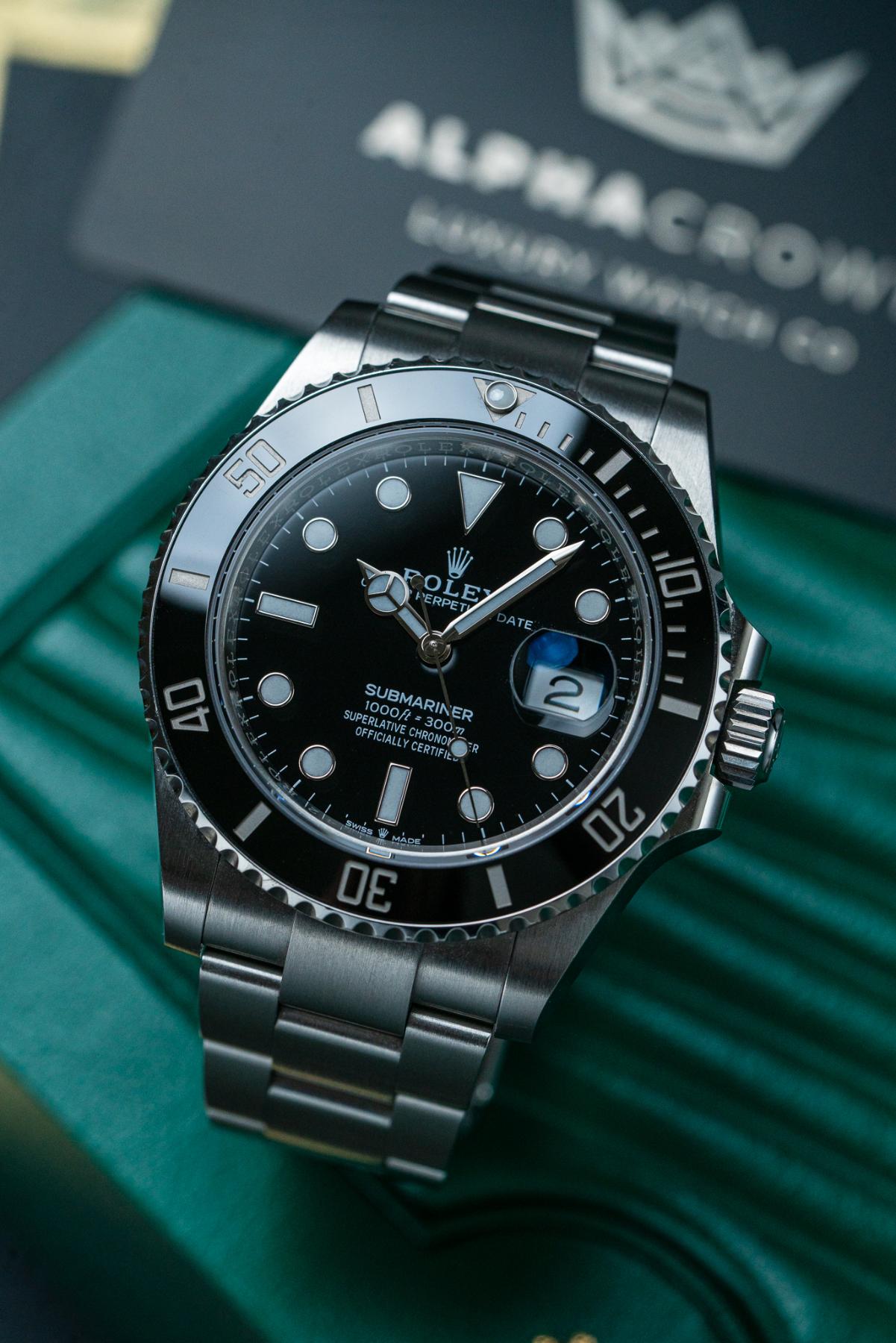 Rolex Submariner Date dive watch