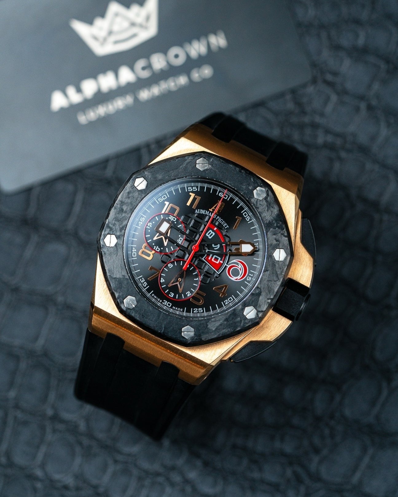 42mm Rose Gold Audemars Piguet Royal Oak Offshore Limited Edition Team Alinghi at Alpha Crown