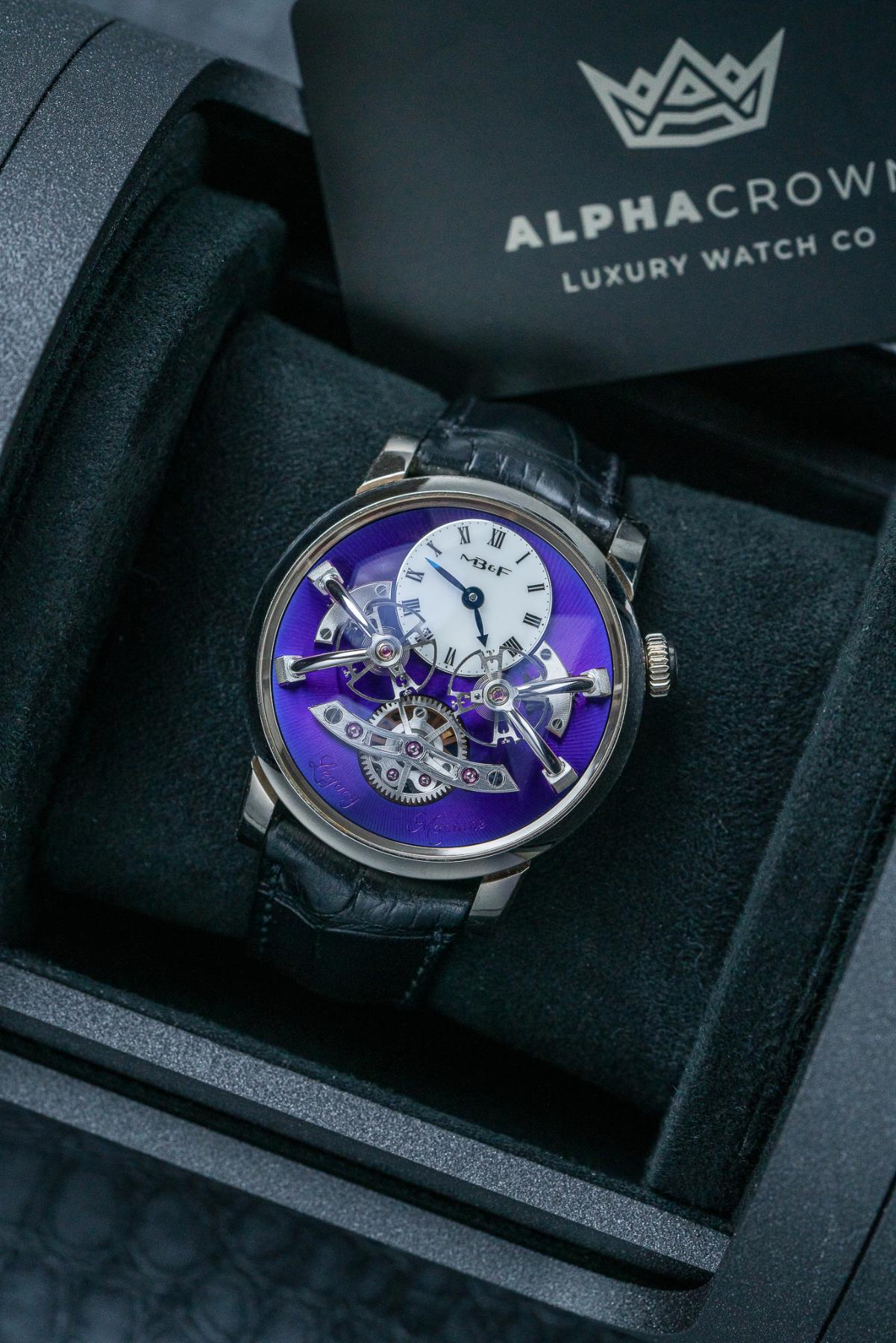 MB&F LM2 "Legacy Machine" Dual Balance Wheels